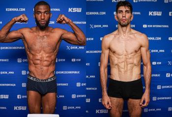 KSW 106 - Parnasse vs. Ziolkowski - La pesée : résultats | Lyon