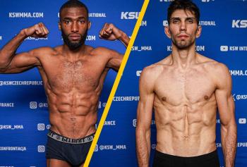KSW 106 - Parnasse vs. Ziolkowski - La pesée : résultats | Lyon