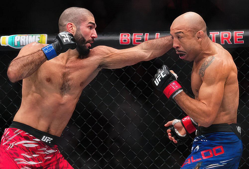 Aiemann Zahabi remporte la plus grande victoire de sa carrière face à José Aldo à l’UFC 315 | Montreal
