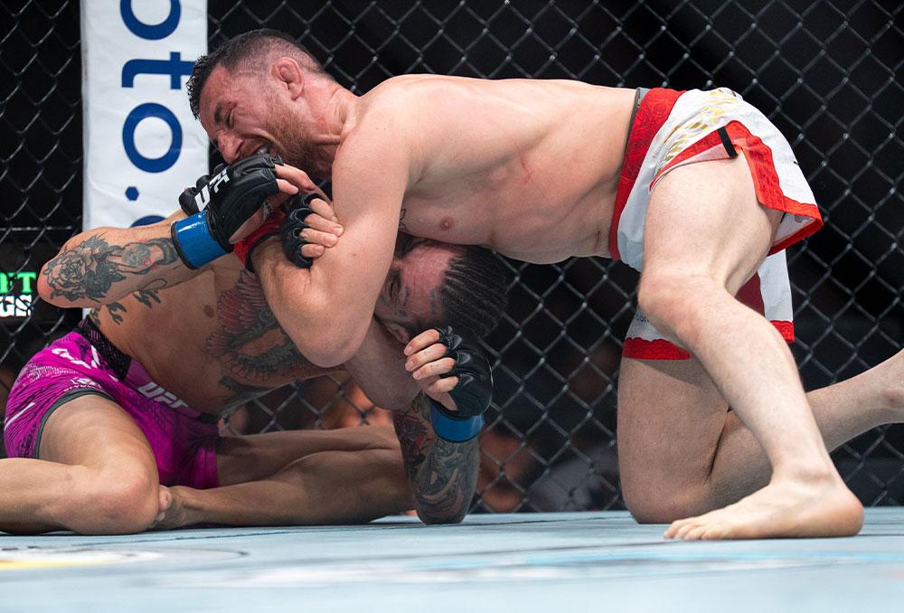 UFC 316 - Merab Dvalishvili confirme sa suprématie en soumettant O’Malley au 3e round | Newark