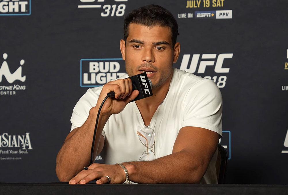Paulo Costa veut régler ses comptes avec Khamzat Chimaev, qu'il traite de “lâche” avant son combat à l'UFC 318 | New Orleans