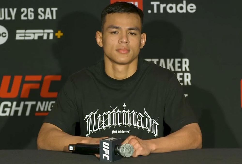 Jose Ochoa, le protégé de Charles Oliveira, saisit une opportunité en or face à Asu Almabayev | UFC on ABC 9