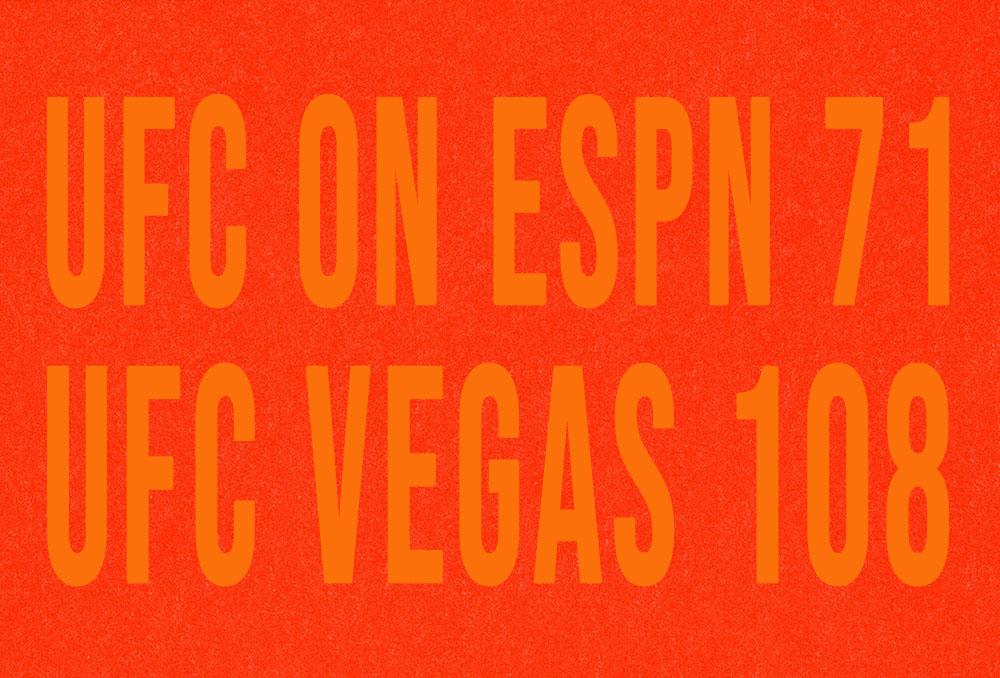 UFC on ESPN 71 - Combats annulés / reprogrammés