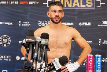Asael Adjoudj révèle s'être battu avec un pied cassé et une infection lors de sa victoire au PFL Atlantic City