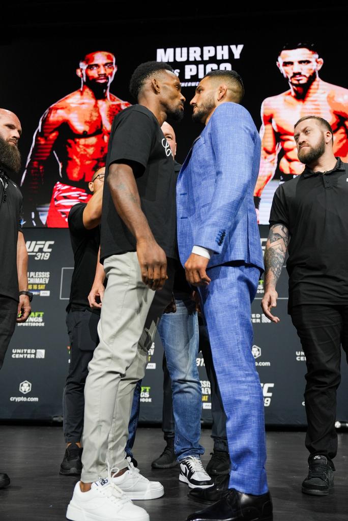 UFC 319 - Conférence de presse : faceoffs | Chicago