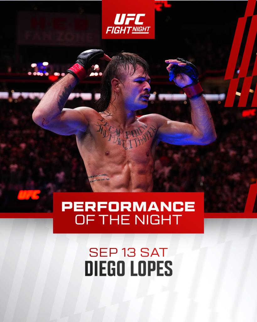 UFC on ESPN+ 117 - Bonus de combat | San Antonio