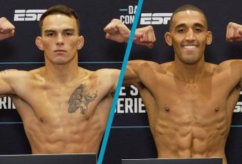 L'invaincu Cody Chovancek met son bilan parfait en jeu face au dangereux Raphael Uchegbu | DWCS 82