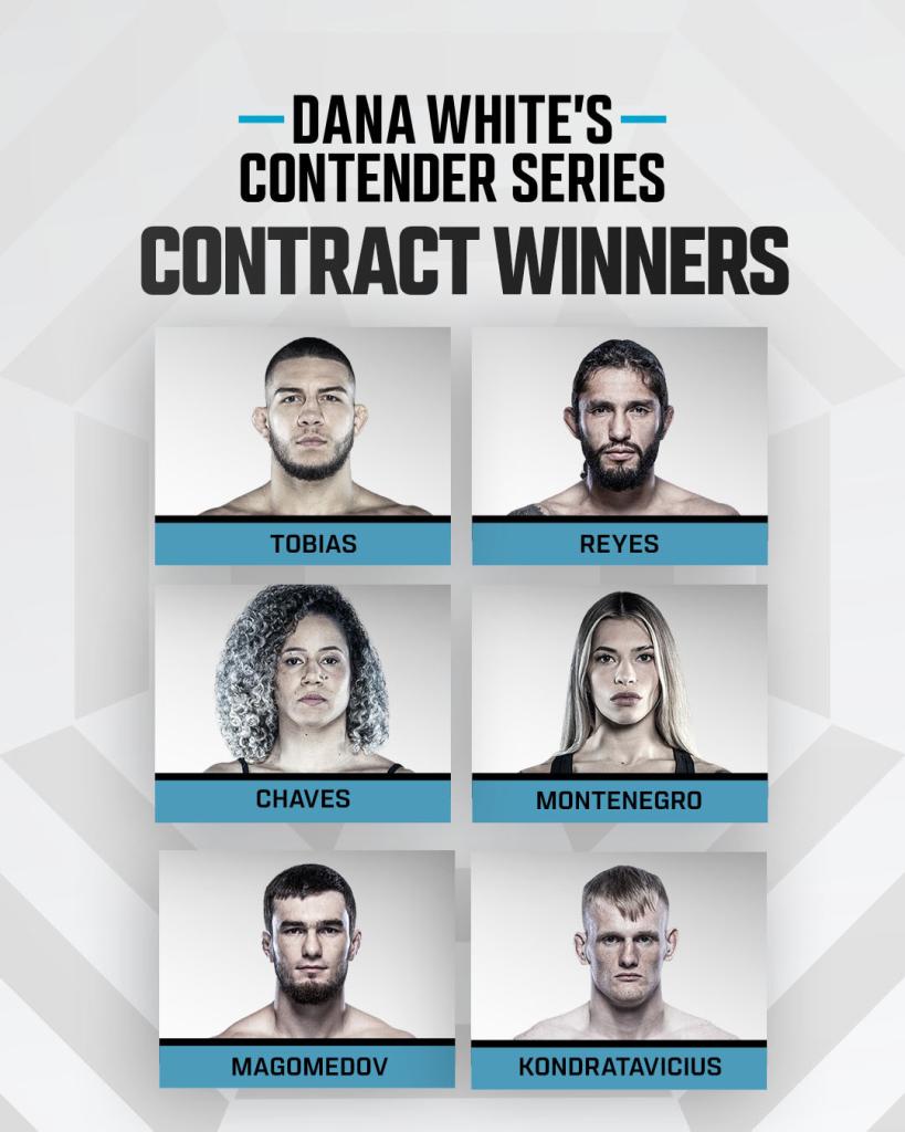 Six nouveaux talents, dont deux combattantes signées après une guerre, décrochent un contrat UFC | DWCS 83
