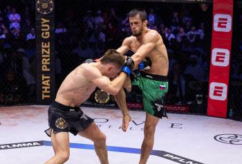 Usman Nurmagomedov bat Paul Hughes et décroche le titre des poids légers | PFL Dubai