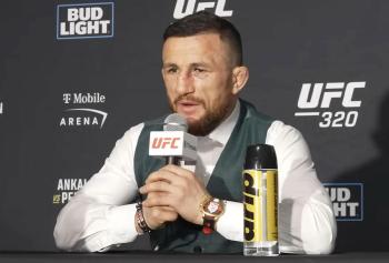 Merab Dvalishvili rejette le statut de GOAT : “Je suis encore un étudiant” | UFC 320