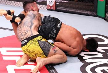 Luan Lacerda soumet Saimon Oliveira par clé de bras pour son retour à l'UFC Rio de Janeiro