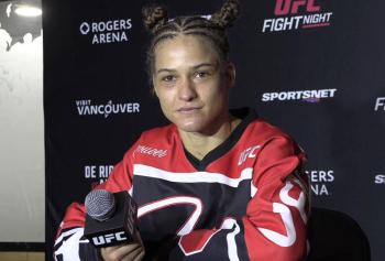 Stephanie Luciano n'a pas craint la puissance de son adversaire à l'UFC Vancouver