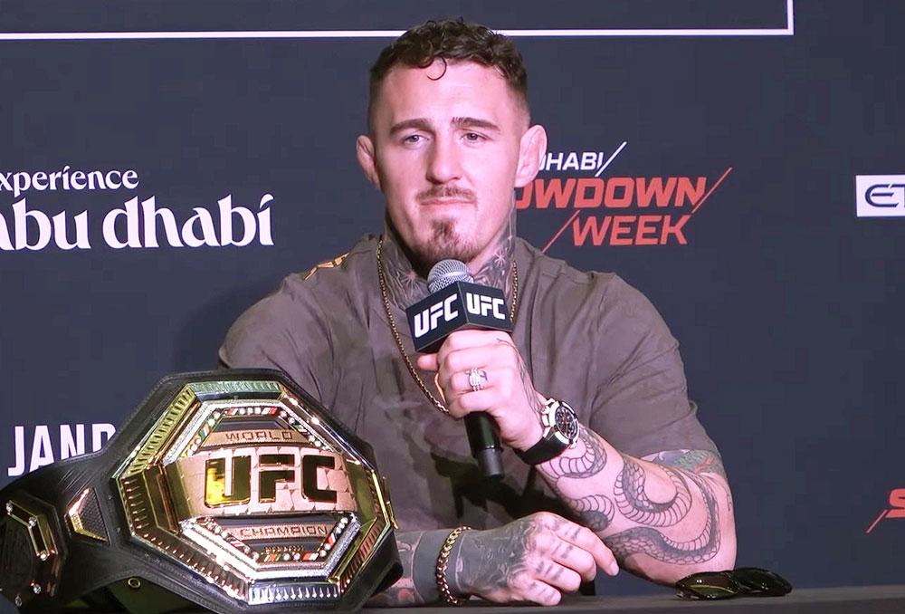 Tom Aspinall avertit Ciryl Gane sur les “eaux profondes” | UFC 321