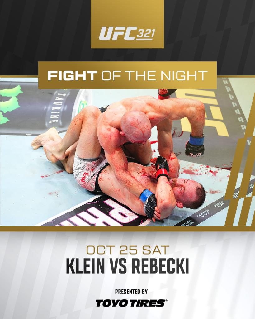 UFC 321 - Bonus de la soirée | Abu Dhabi