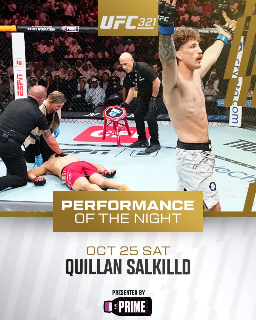 UFC 321 - Bonus de la soirée | Abu Dhabi