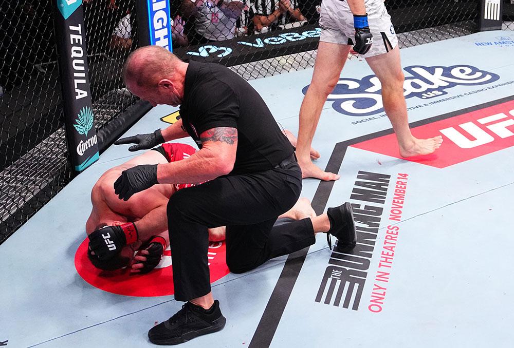 Uros Medic éteint Muslim Salikhov en 63 secondes par TKO | UFC Vegas 111