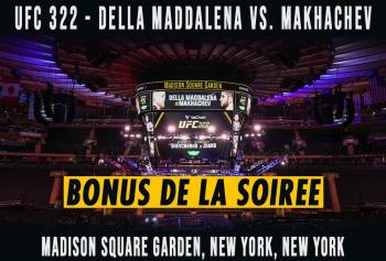 UFC 322 - Bonus de la soirée | New York