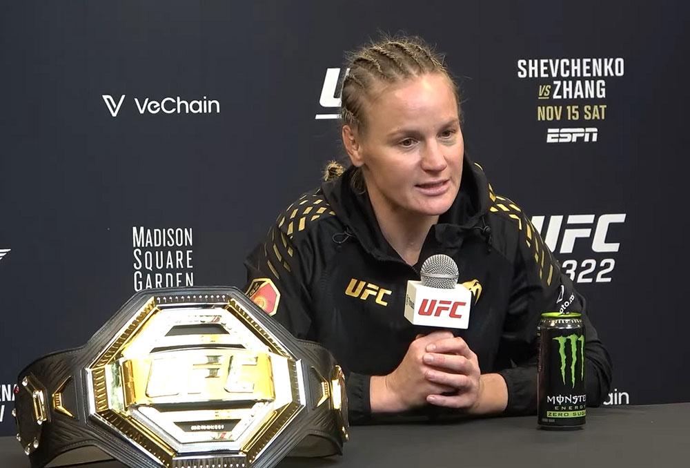 Valentina Shevchenko : “Je n'avais pas le droit à l'erreur” contre Weili Zhang | UFC 322