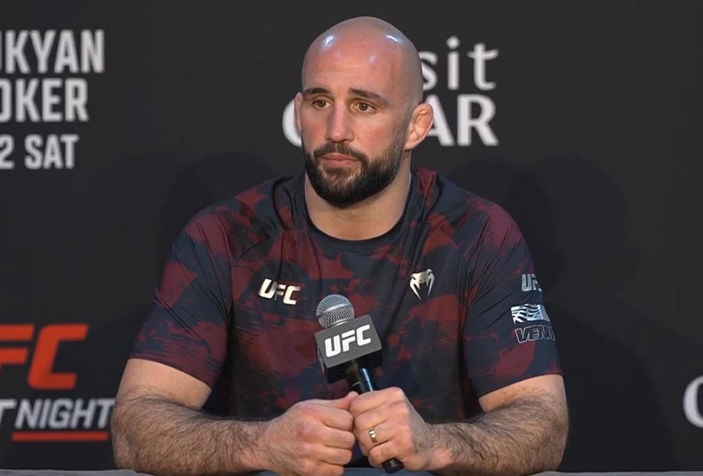 Volkan Oezdemir jongle entre paternité et ouverture de sa salle avant le duel contre Alonzo Menifield | UFC Qatar