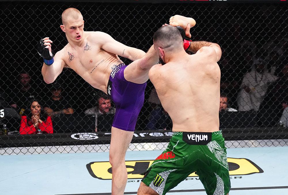 Ian Machado Garry domine l'ancien champion Belal Muhammad et réclame sa chance au titre | UFC Qatar