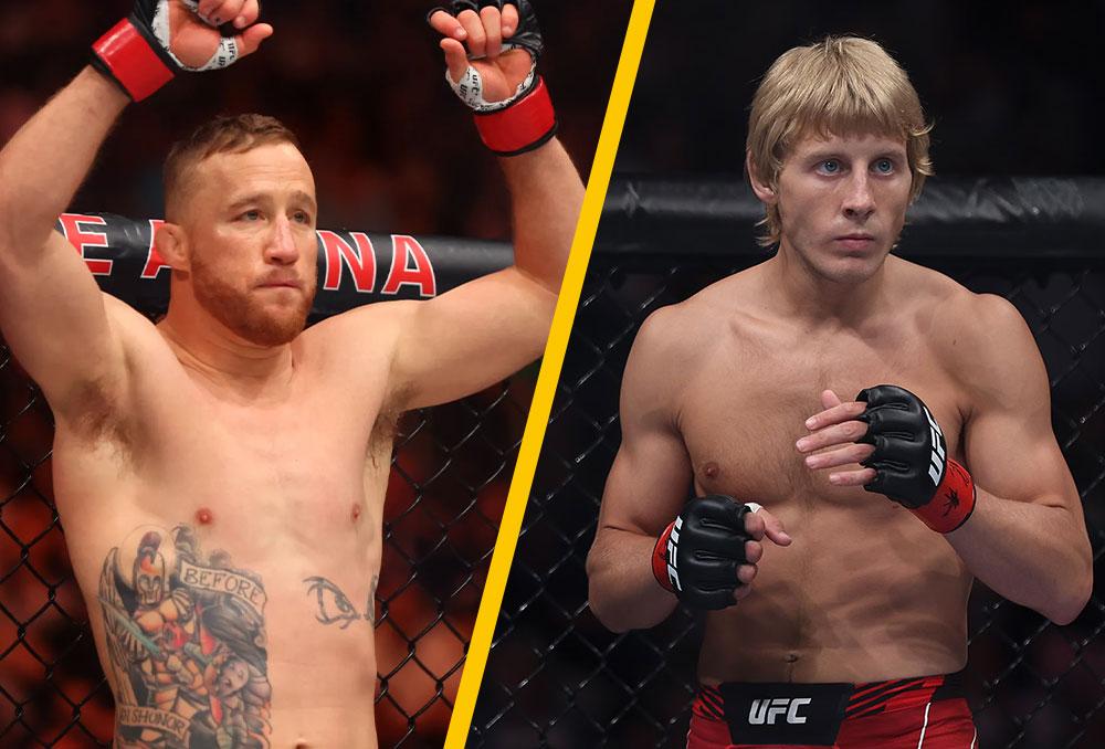 Dana White officialise le combat entre Justin Gaethje et Paddy Pimblett pour le titre intérimaire des poids légers | UFC 324
