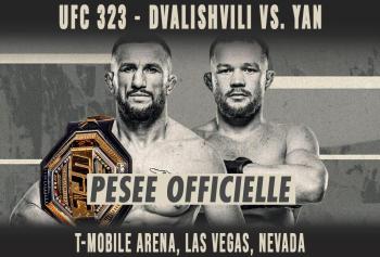 UFC 323 - La pesée : résultats, vidéos, faceoffs | Las Vegas