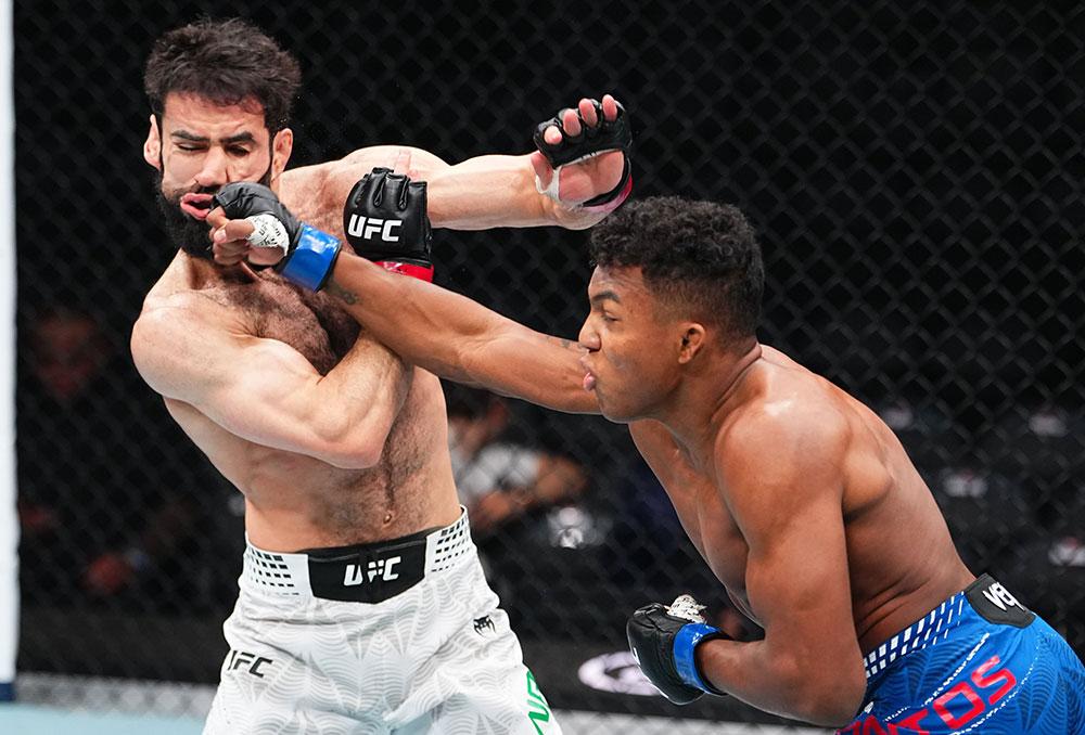 Mairon Santos foudroie Muhammad Naimov d’une droite dévastatrice au troisième round | UFC 323