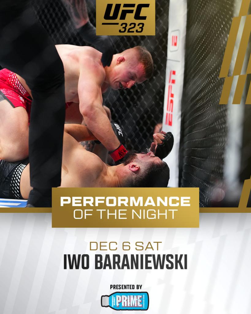 UFC 323 - Bonus de la soirée | Las Vegas