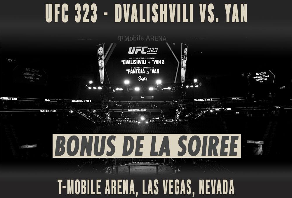 UFC 323 - Bonus de la soirée | Las Vegas