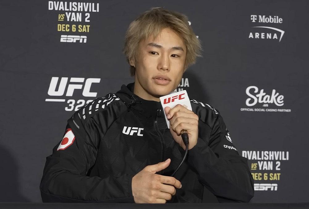 Tatsuro Taira et Joshua Van se sont entendus verbalement en coulisses pour un combat pour le titre | UFC 323