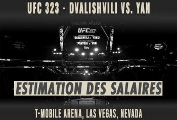 UFC 323 - Les salaires (estimation) | Las Vegas