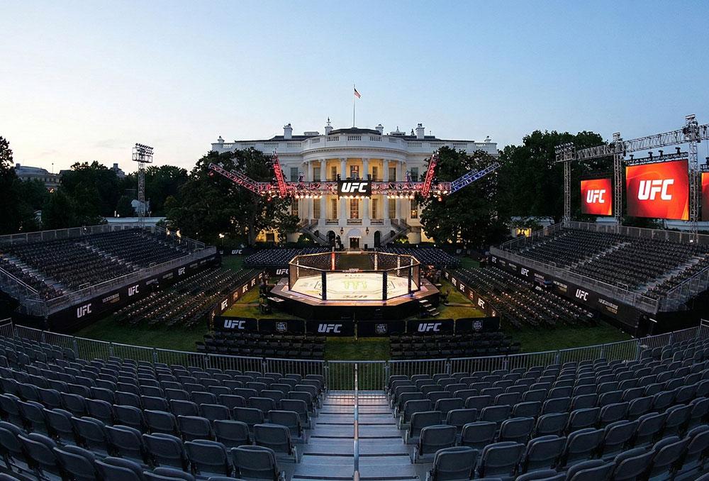 Donald Trump annonce une carte exceptionnelle avec huit ou neuf combats pour le titre à la Maison Blanche