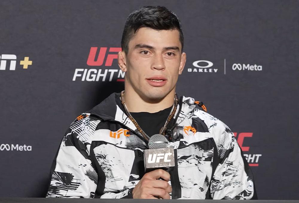 Kevin Vallejos explique pourquoi les parieurs le favorisent face à Giga Chikadze | UFC on ESPN 73