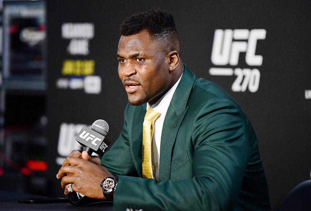 Francis Ngannou n’est absolument pas surpris par le comportement et les propos tenus par Dana White
