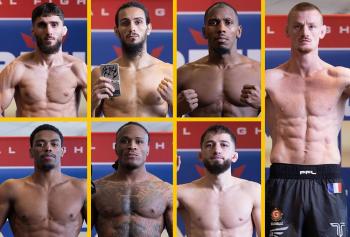 PFL Europe 4 2025 - La pesée : Résultats | Lyon