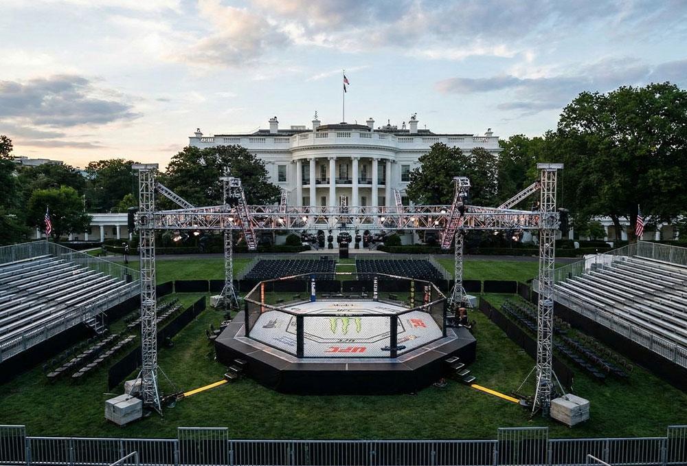 L’événement de l’UFC à la Maison Blanche sera un spectacle hors norme sans billetterie grand public selon Mark Shapiro