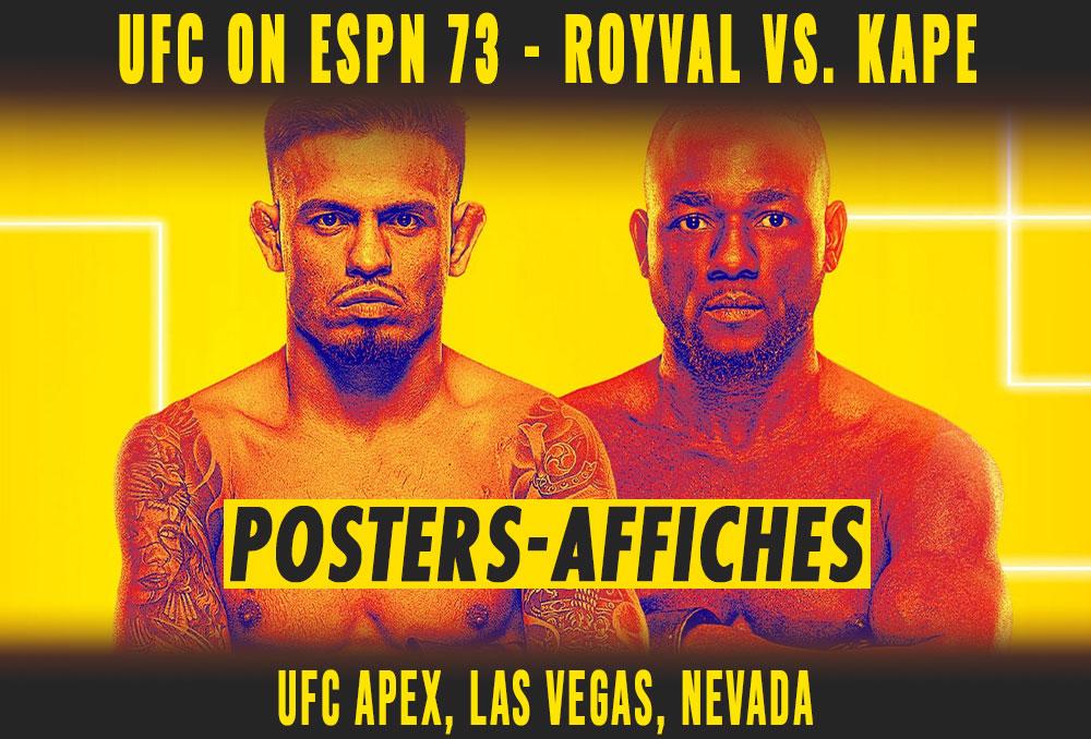 UFC on ESPN 73 - Les posters et les affiches | Las Vegas