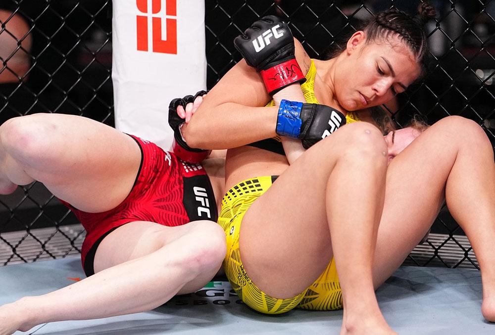 Luana Santos utilise son judo pour dominer Melissa Croden et s'imposer à la décision | UFC on ESPN 73