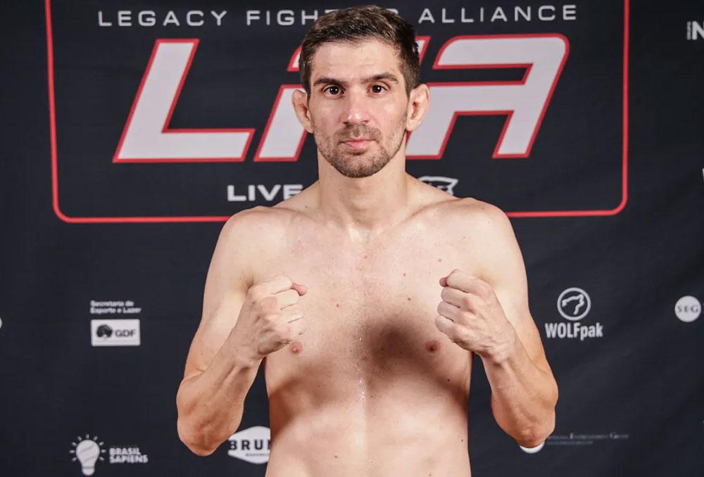 Luis Aguiar affronte Marcos Degli pour le titre LFA et espère valider son ticket d’entrée pour l’UFC | LFA 225
