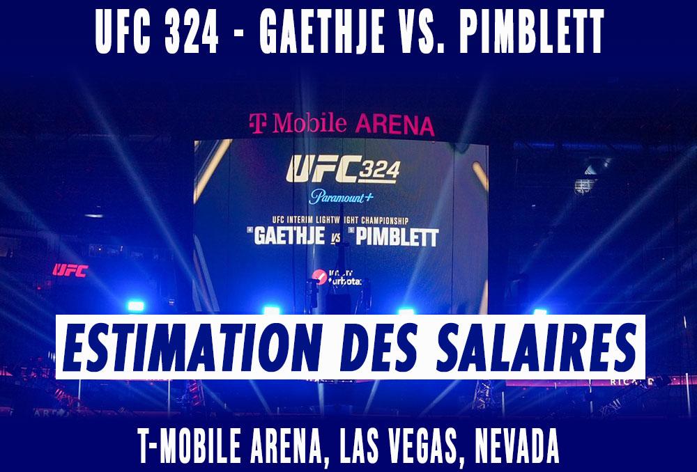 UFC 324 - Les salaires (estimation) | Las Vegas