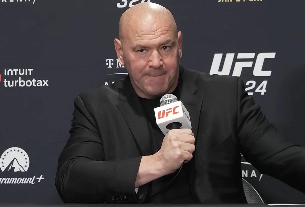 Dana White défend le modèle économique de l'UFC 324 face à la grogne des fans sur les publicités