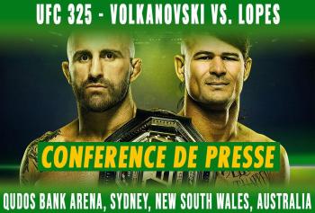 UFC 325 - Conférence de presse d'avant combat | Sydney