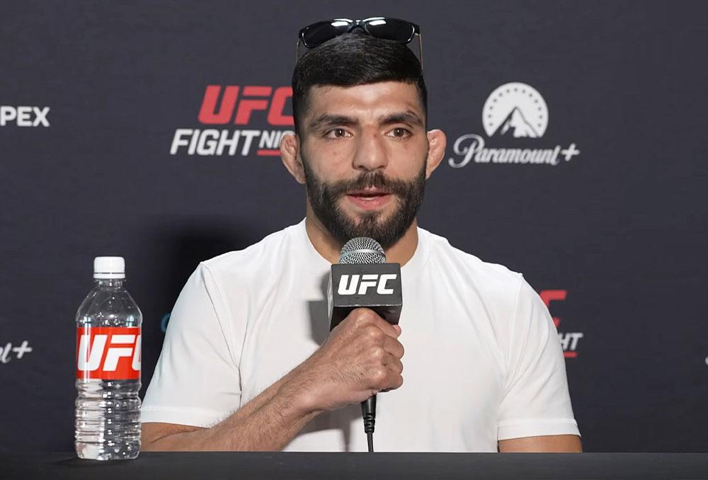 Amir Albazi estime avoir combattu en sous-régime lors de sa défaite face à Brandon Moreno | UFC Fight Night 266
