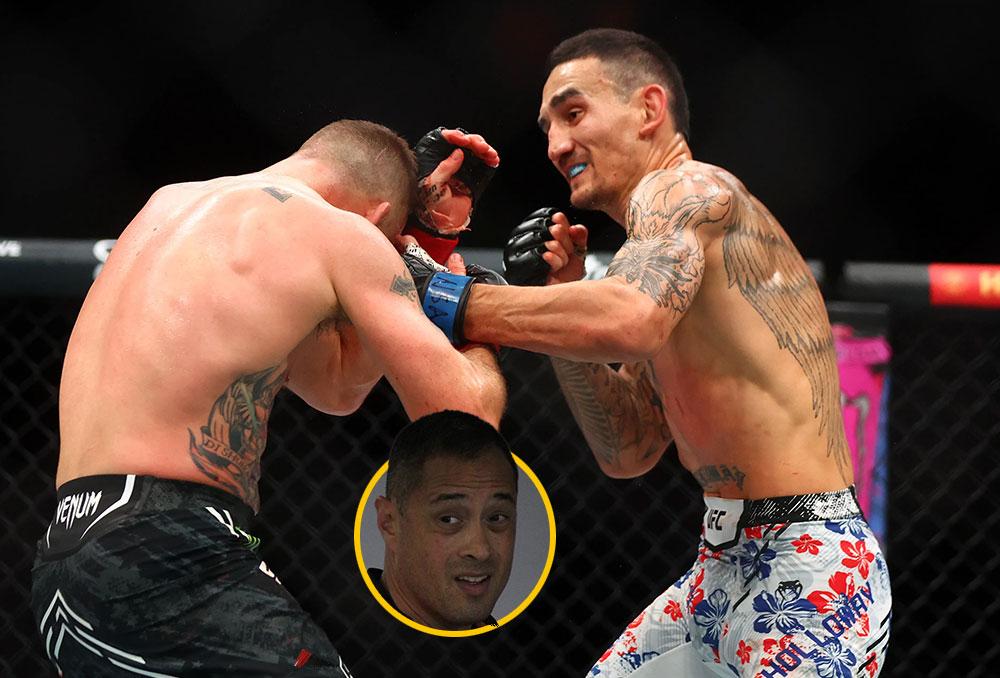 Ivan Flores affirme que Max Holloway a déjà validé ses objectifs physiques et techniques à un mois de l’UFC 326