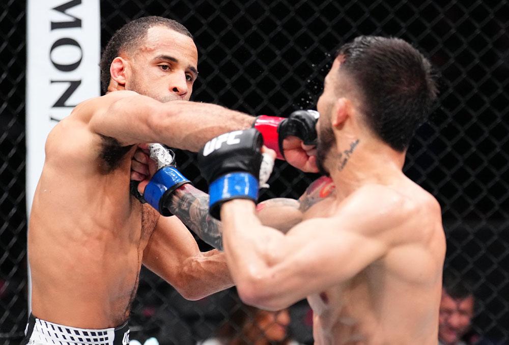 Jordan Leavitt domine Yadier del Valle par sa lutte et inflige au Cubain sa première défaite | UFC Fight Night 267