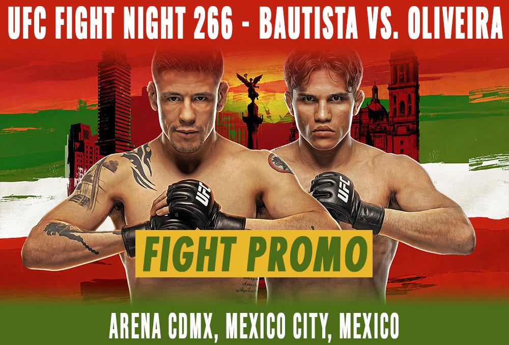 UFC Fight Night 268 - Brandon Moreno vs. Lone'er Kavanagh : Fight Promo | Mexico