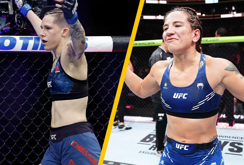 Ailin Perez compte imposer sa lutte et son contrôle au sol pour neutraliser Macy Chiasson | UFC Fight Night 268