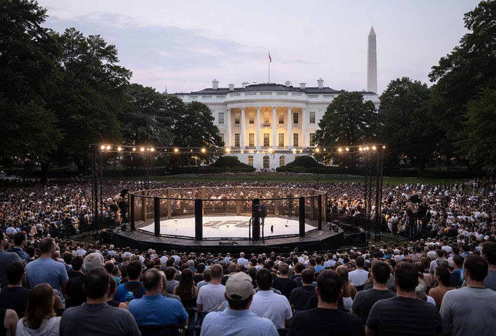 L'UFC pourrait investir la somme record de 60 millions de dollars pour produire son évènement à la Maison-Blanche