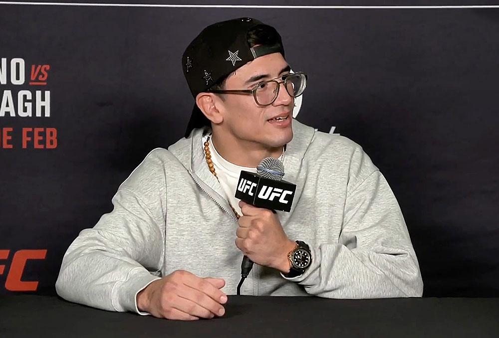 Santiago Luna détaille l'apport technique de Marlon Vera dans son camp | UFC Fight Night 268