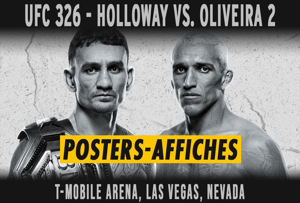 UFC 326 - Les posters et les affiches | Las Vegas